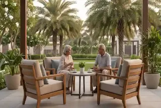 Senior Citizen’s Area at Sugee Verandas