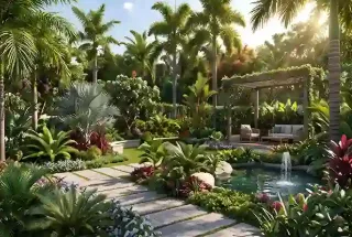 Landscaped Garden at Sugee Verandas